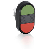 Double button head illuminated red